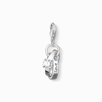 Thomas Sabo "wedding rings" charm