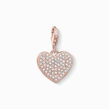 Thomas Sabo "pavé heart" charm