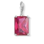 Thomas Sabo "hot pink stone" charm