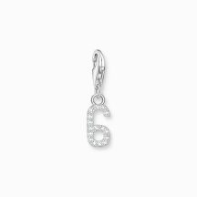 Thomas Sabo "Number 6" charm 2130-051-21