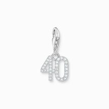 Thomas Sabo "Number 40" charm 2137-051-21