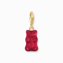 Thomas Sabo "goldbears in red" charm 2190-413-10