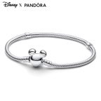   Pandora Disney Mickey egér kapcsos Moments kígyólánc karkötő