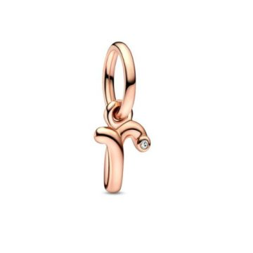 Pandora Rose "R" betű függő charm