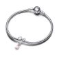 Pandora Kéttónusú körülölelő szív charm 783242C01