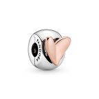 Pandora Rose szabadkézi szív klip charm 788697C00