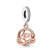 Pandora Kéttónusú Anya függő charm 789374C01