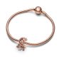 Pandora Rose Csillag és félhold charm