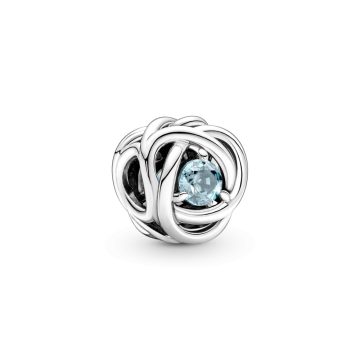 Pandora Márciusi születéskő charm 790065C09