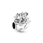 Pandora Disney Mickey egér és Minnie egér repülő charm