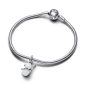 Pandora Opálos hóember függő charm 792981C01