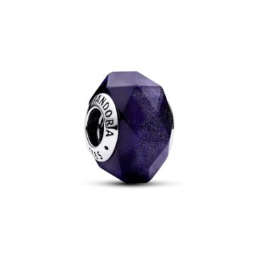 Pandora Fazettált kék muranói üveg charm 792984C00