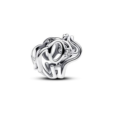 Pandora Áttört elefánt charm 793345C01