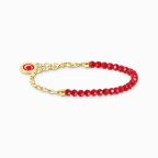  Thomas Sabo "red beads charmista" karkötő