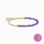   Thomas Sabo Member Violet Pearls Gold Charm Karklánc A2130-427-13