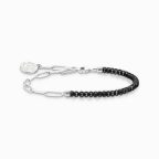   Thomas Sabo "black onyx beads" karlánc A2131-148-11