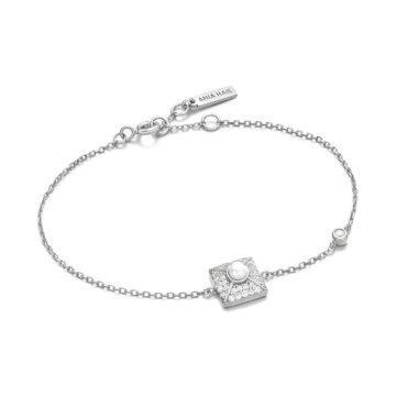 Ania Haie Silver Pearl Pave karkötő B054-02H