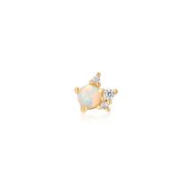    Ania Haie Gold Kyoto Opal Sparkle Crown Barbell fél pár fülbevaló E047-05G