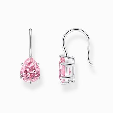 Thomas Sabo "pink drop-shaped" fülbevaló