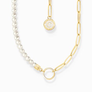 Thomas Sabo Member "white pearls" charm nyaklánc KE2189-430-14