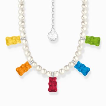 Thomas Sabo "5 colourful goldbears" gyöngy Nyaklánc KE2208-052-7-L50V