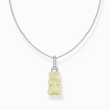 Thomas Sabo "silver necklace with white goldbears" nyaklánc KE2209-052-14-L45V