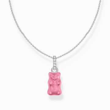 Thomas Sabo "Silver necklace with pink goldbears" nyaklánc KE2209-052-9-L45V