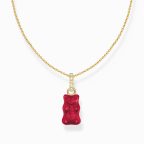   Thomas Sabo "red goldbears pendant" nyaklánc KE2209-414-10-L45V