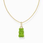   Thomas Sabo "green goldbears pendant" nyaklánc KE2209-414-6-L45V