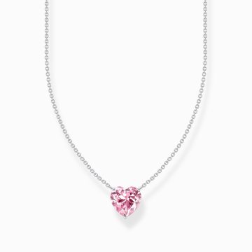 Thomas Sabo "pink heart" nyaklánc KE2211-051-9-L45V