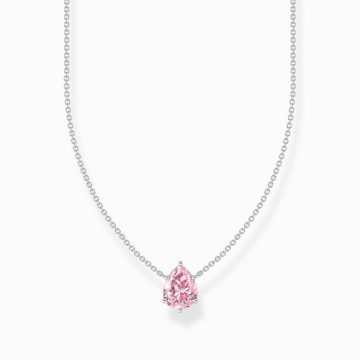 Thomas Sabo "pink drop-shaped" nyaklánc KE2213-051-9-L45V