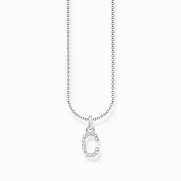 Thomas Sabo "C and white zirconia" nyaklánc KE2242-051-14-L45V