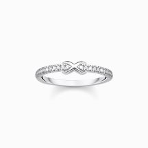 Thomas Sabo "infinity with white stones" gyűrű